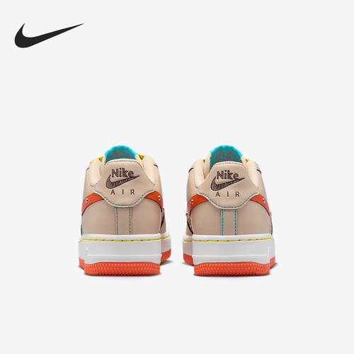 Nike/耐克正品Air Force 1 GS女子大童透气板鞋IB7725-126