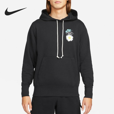 Nike/耐克正品春季男子花卉刺绣运动休闲套头卫衣 DM4994-010