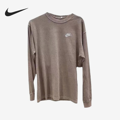 Nike/耐克正品春季款男士运动圆领透气宽松长袖DX1002-040