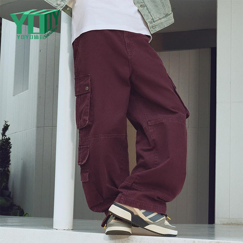 Adidas/阿迪达斯正品三叶草男士经典潮流休闲宽松梭织长裤IA7507