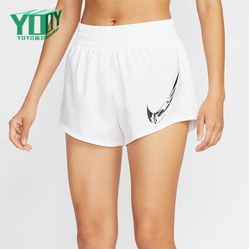 Nike/耐克正品2025夏季款女士跑步训练健身运动短裤FV6365-100