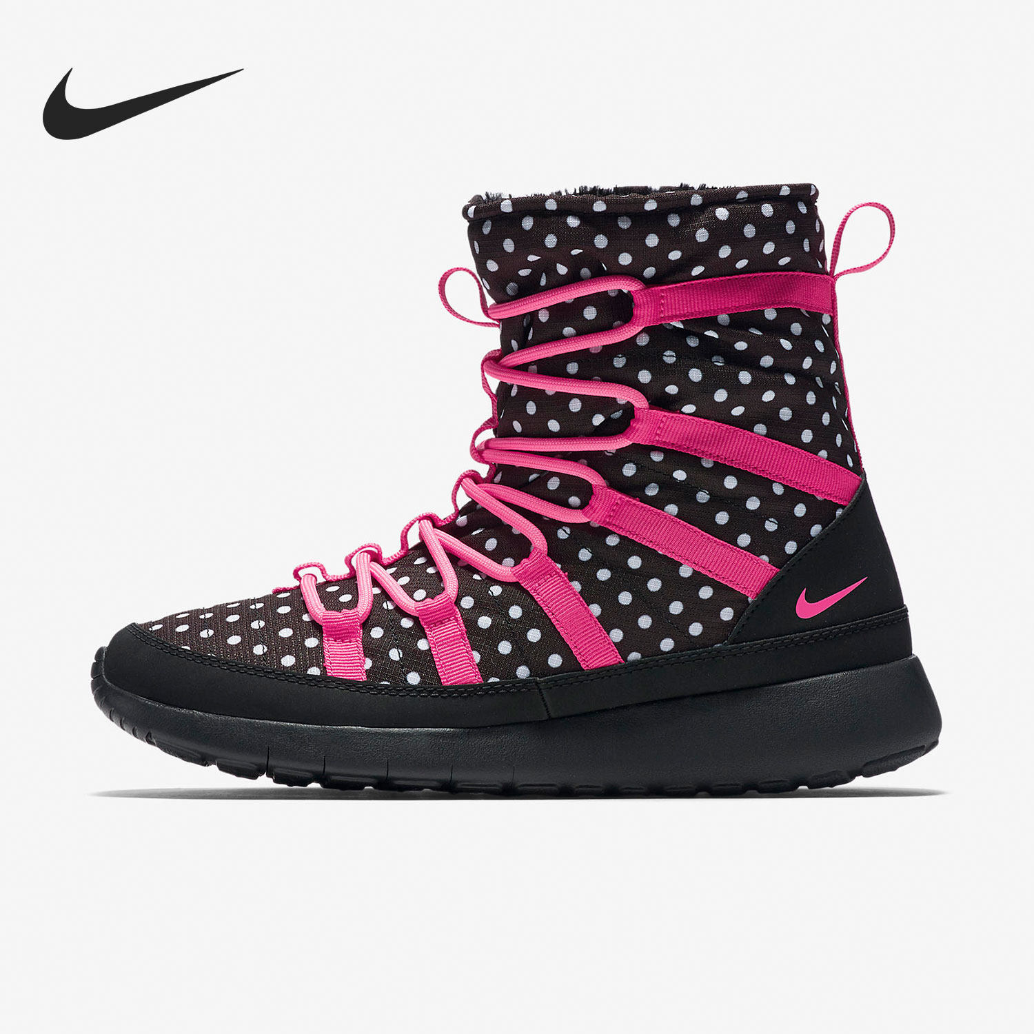 Nike/耐克正品新款运动休闲高帮大童保暖雪地靴 807744-001