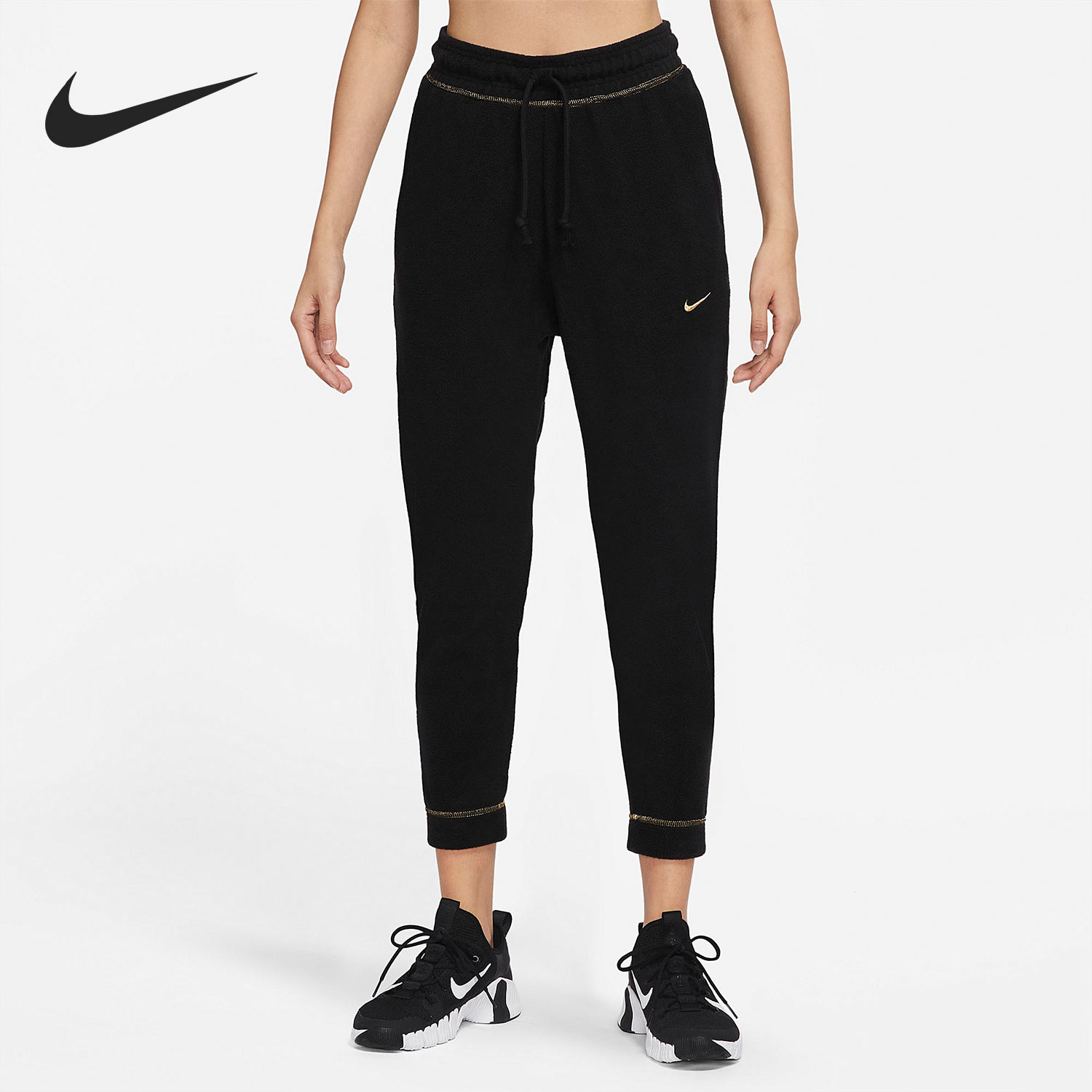 Nike/耐克正品休闲女子时尚潮流运动收口简约长裤 DM1612-010