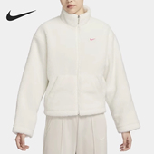 女士仿羊羔绒保暖立领外套FV4009 冬季 133 耐克正品 Nike