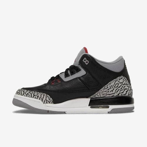 Nike耐克正品Air Jordan 3大童中帮运动休闲防滑篮球鞋398614-010