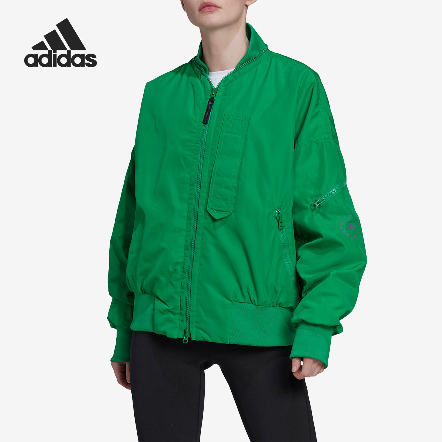 Adidas/阿迪达斯正品 SW BOMBER 女子舒适运动外套 HI0926