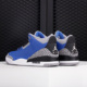 耐克正品 AJ3 Air Nike Jordan 爆裂纹皇家蓝水泥篮球鞋 CT8532