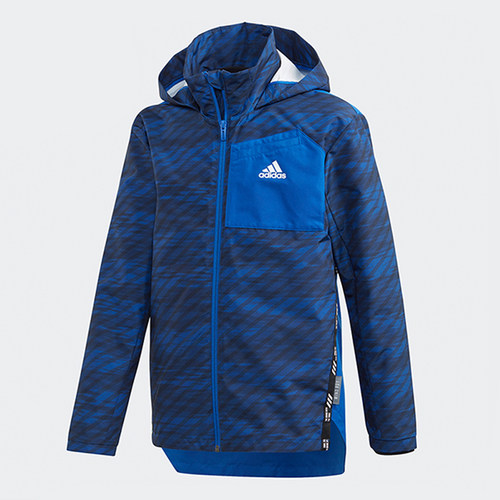 Adidas/阿迪达斯正品当季新款儿童休闲舒适运动夹克外套GG3682