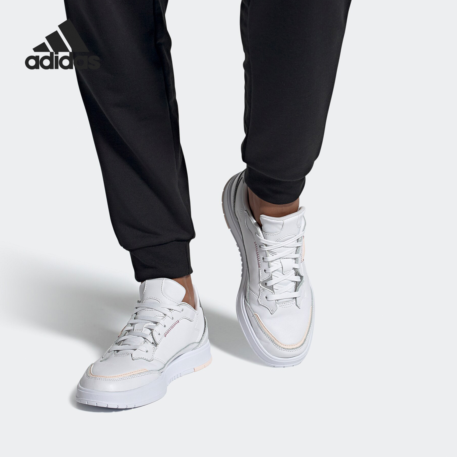 Adidas/阿迪达斯正品neo KOLLIDE 新款女子休闲运动鞋 FX9044