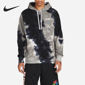 耐克正品 TRUE Nike 彩虹休闲连帽男女套头卫衣DV3791 010