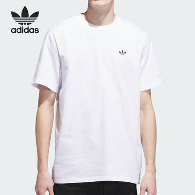 Adidas/阿迪达斯正品三叶草男士运动圆领针织短袖T恤JW0039
