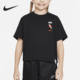 耐克正品 Sportswear大童夏季 女孩印花短袖 Nike T恤FV5495 010