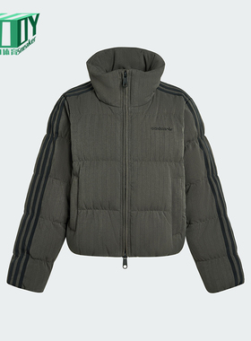 Adidas/阿迪达斯正品ESS HERR PUFF女士保暖复古休闲羽绒服KG4910