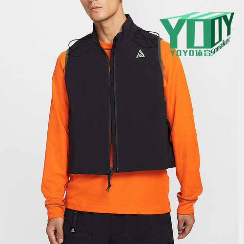 Nike/耐克正品2025夏季款男士透气宽松日常户外马甲HV0601-010