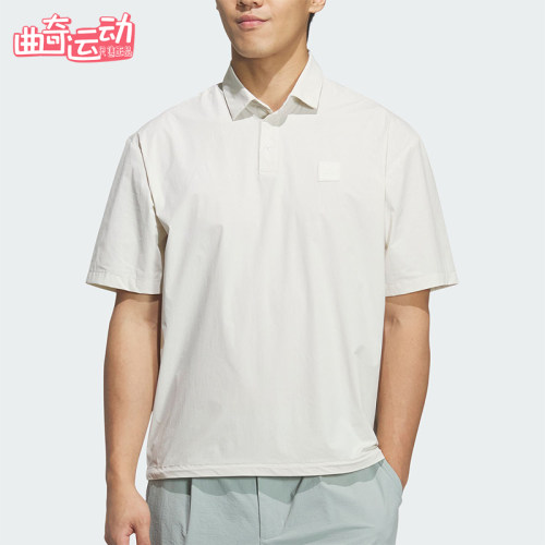 Adidas/阿迪达斯正品夏季男士高尔夫梭织经典短袖POLO衫KD0941