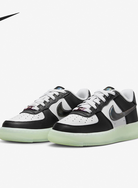 Nike/耐克正品Air Force 1GS女子大童龙年款板鞋FZ5529-103