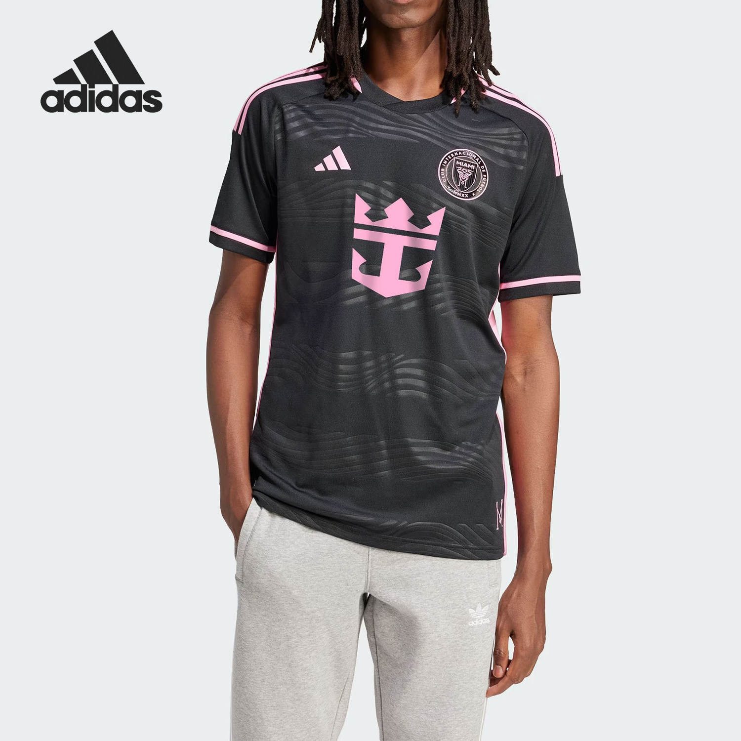 Adidas/阿迪达斯正品迈阿密国际球员版男士足球服球衣 IS4874