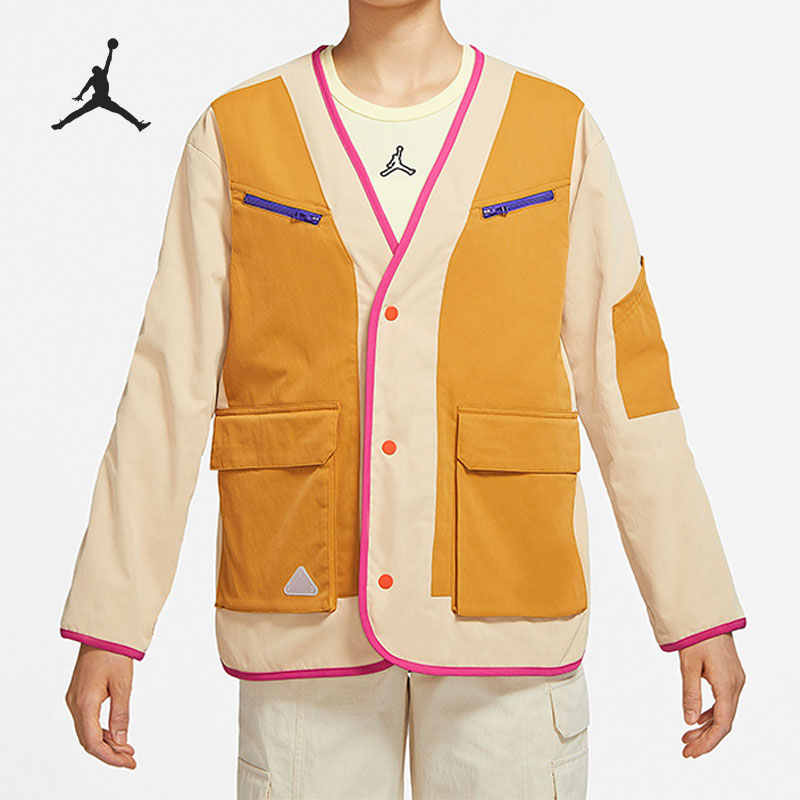 Nike/耐克正品Air Jordan女子休闲舒适运动外套DQ4538-252