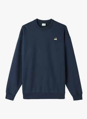 Puma/彪马 正品PUMAS Crew男士宽松休闲户外针织保暖运动卫衣