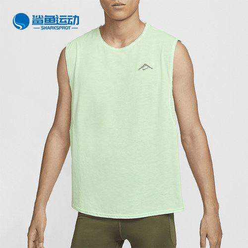 Nike/耐克正品 Dri-FIT 男士透气跑步运动无袖背心FN3310-376