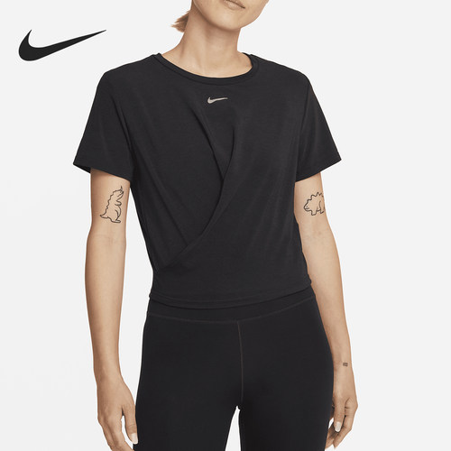 Nike/耐克正品夏季新款女士修身透气运动短袖T恤DD4922-010