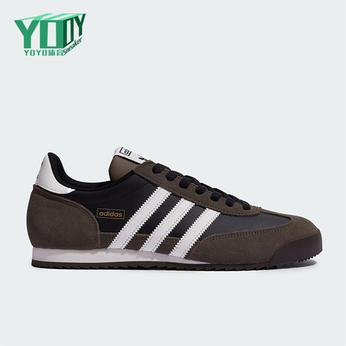 Adidas/阿迪达斯正品三叶草男女日常绒面革休闲薄底板鞋KI8871