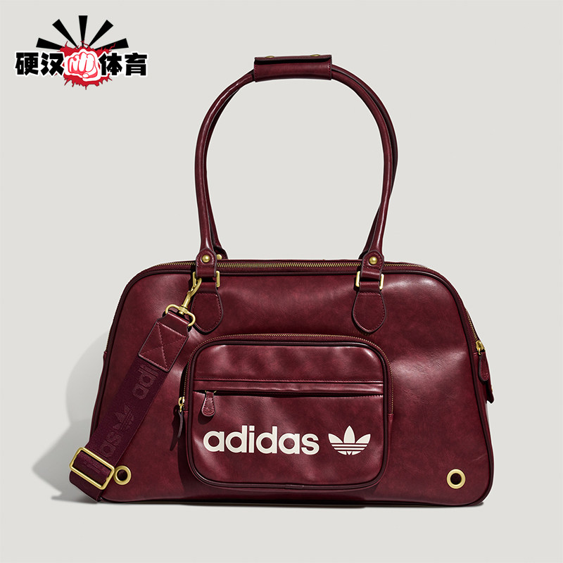 Adidas/阿迪达斯正品2026年新款男女大容量透气宠物手提包KZ4789