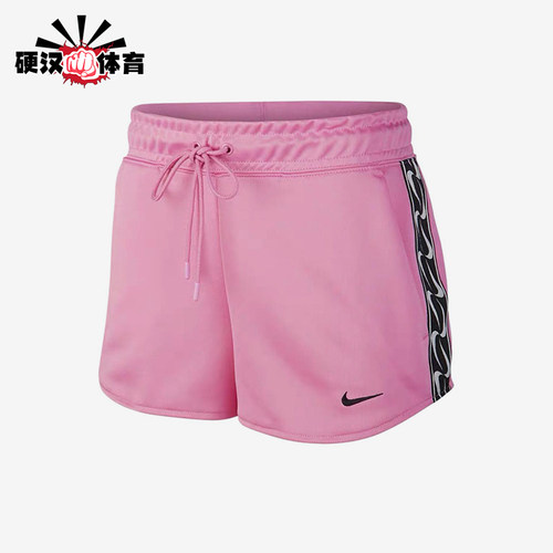Nike/耐克正品刺绣抽绳系带运动直筒休闲舒适短裤CJ6318-610