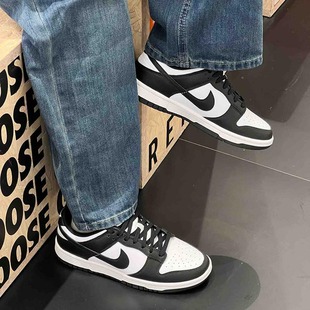 耐克 DD1391 正品 Low男子熊猫复古耐磨休闲板鞋 100 Dunk Nike