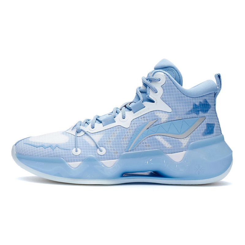 李宁篮球鞋男鞋利刃2新款减震中帮运动鞋专业比赛鞋ABAR087