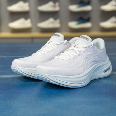 李宁正品越影5女子时尚潮流减震耐磨透气低帮运动跑步鞋ARHV016-1