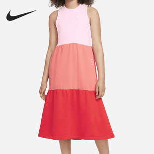 耐克正品 DD7133 夏季 大童休闲运动透气连衣裙 663 新款 Nike