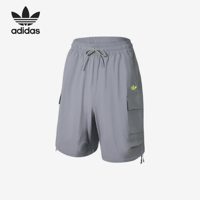 阿迪达斯男士复古休闲短裤