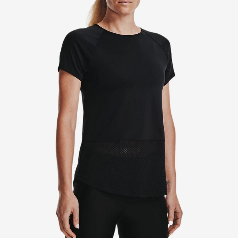 UA/安德玛正品夏季新款女子纯色宽松休闲圆领短袖T恤1370867-001