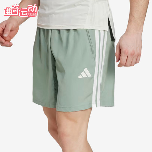 Adidas/阿迪达斯正品Esentials休闲舒适轻便经典运动短裤JD0168