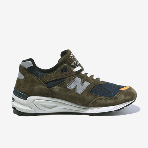 New Balance新百伦正品NB 990 V2男女同款复古耐磨跑步鞋M990MS2