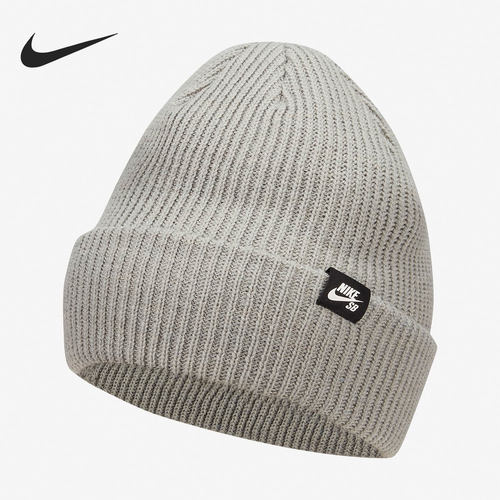 Nike/耐克正品休闲男女户外骑行保暖翻边运动帽 DJ6044-063