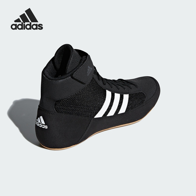 Adidas/阿迪达斯正品HVC男士网眼布摔跤高帮训练运动鞋AQ3325