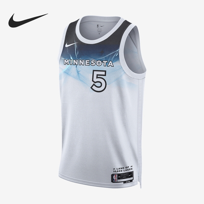 Nike/耐克正品冬季新款男士透气运动篮球耐穿球衣FQ4350-100