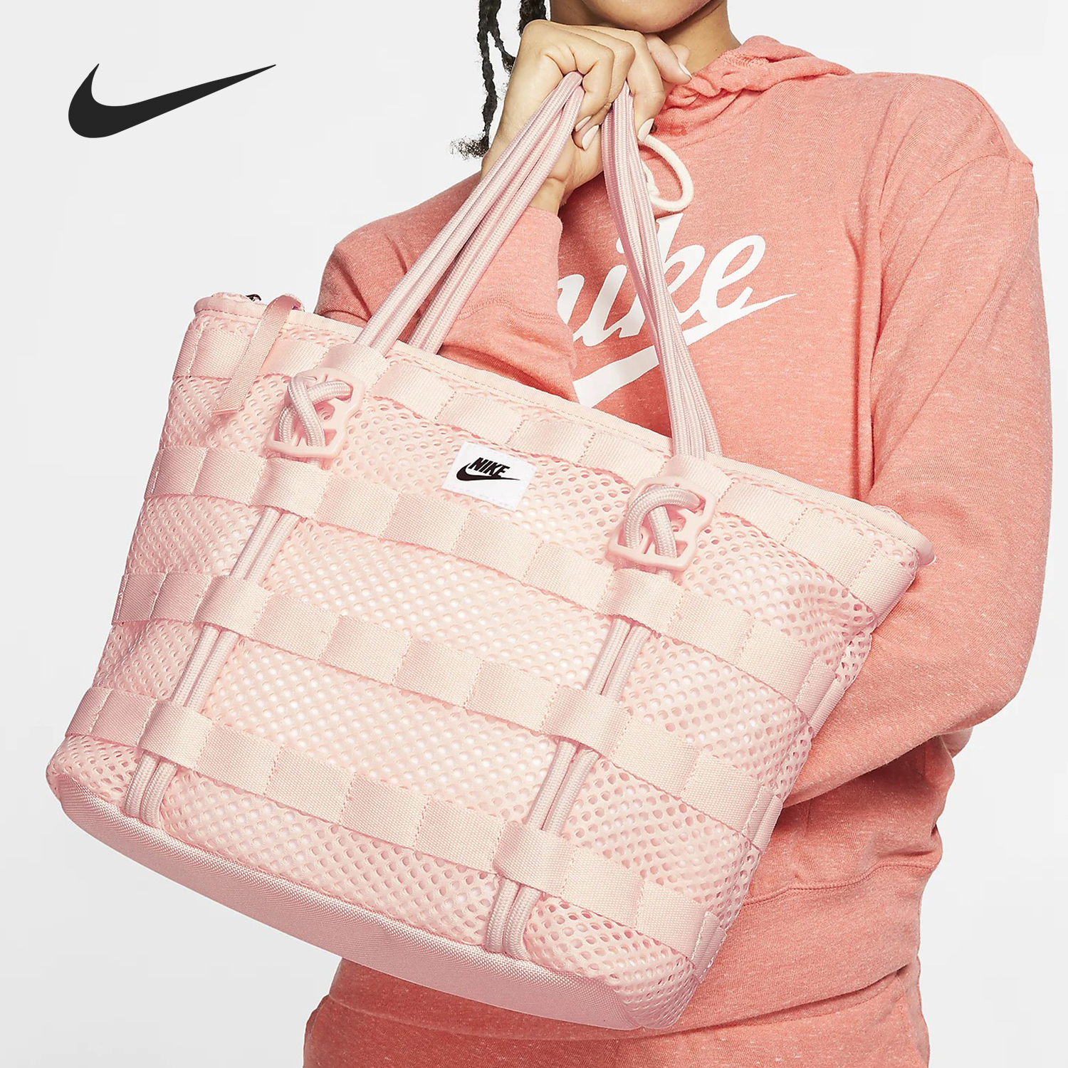Nike/耐克正品 NK AIR TOTE-SM 女子运动休闲单肩包 CU2607