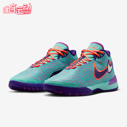 Nike/耐克正品男士舒适柔软防滑耐磨中帮篮球鞋HF0711-300