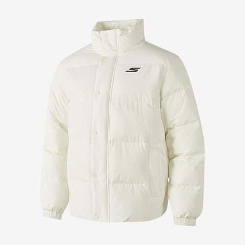 Skechers斯凯奇正品男女防水防风保暖立领羽绒服P423U038-02BV