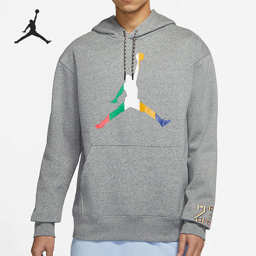 Nike/耐克正品JORDAN 当季男子运动宽松连帽卫衣DN1471-091