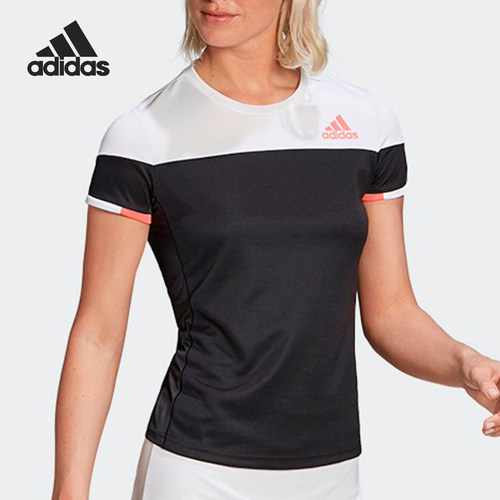 Adidas/阿迪达斯正品新款女士圆领透气训练运动短袖FT9716