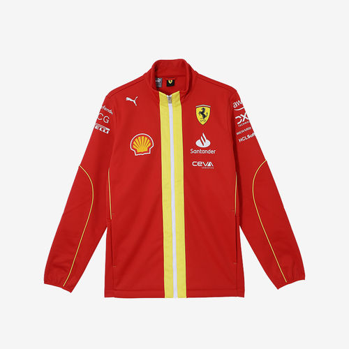 PUMA彪马正品Ferrari REPLICA Team男款跑步长袖T恤763866-01