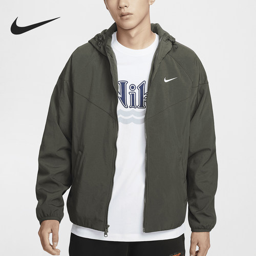 Nike/耐克正品新款男士梭织户外运动训练保暖外套HV1065-007