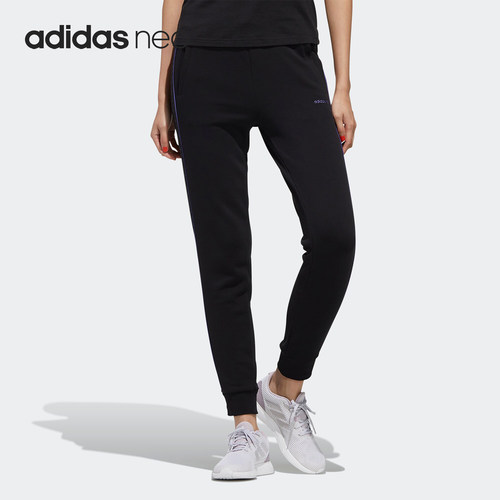 Adidas/阿迪达斯正品neo宝可梦联名女子修身休闲运动裤FU3910