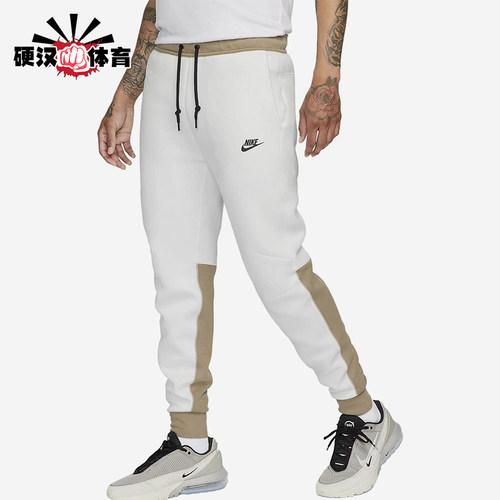 Nike/耐克正品Tech Fleece男士休闲针织拼接运动长裤FB8002-121