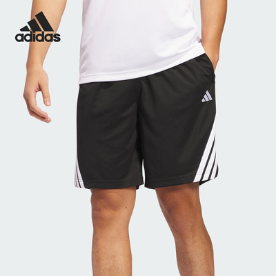 Adidas/阿迪达斯正品Legend男士透气运动篮球五分短裤JI7576