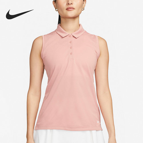 Nike/耐克正品夏季新款女子无袖透气运动POLO衫DH2313-618